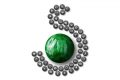 Use your favorite socials network with us A picture containing necklace, ball
Description automatically generated